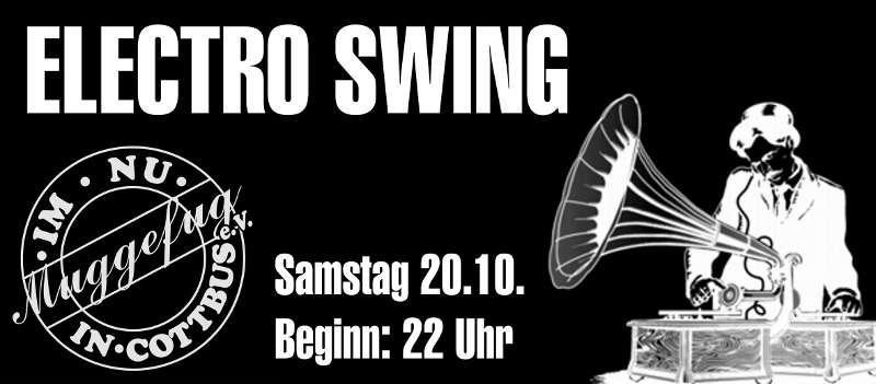Veranstaltungsgrafik Electro-Swing