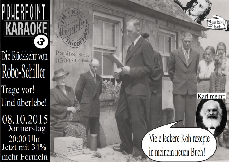 Powerpoint Karaoke: Die Dritte Macht - Flyer