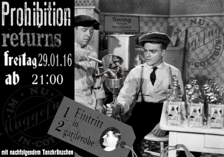 Prohibtion returns! - Flyer 29.1.2016